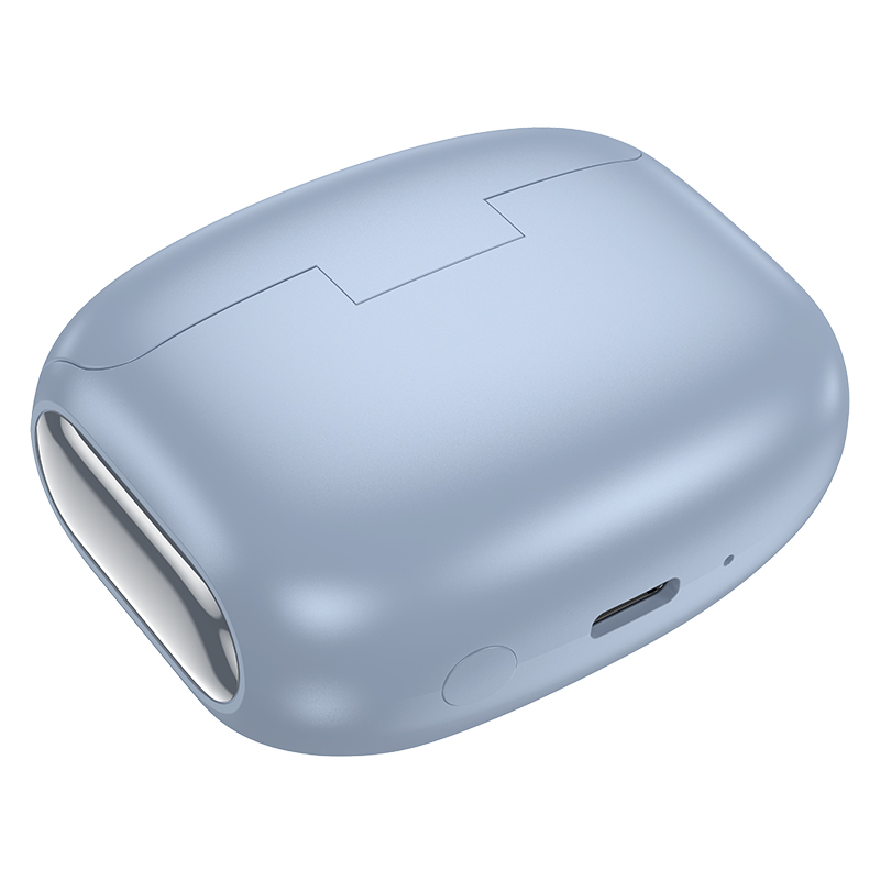 AUDÍFONOS INALAMBRICOS HOCO EQ21 BLUETOOTH PANTALLA AZUL - 1