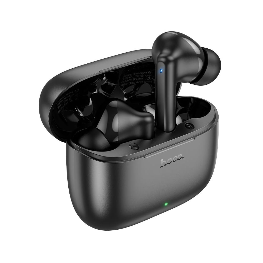AUDÍFONOS INALAMBRICOS HOCO EQ2 BLUETOOTH STEREO NEGRO - 1