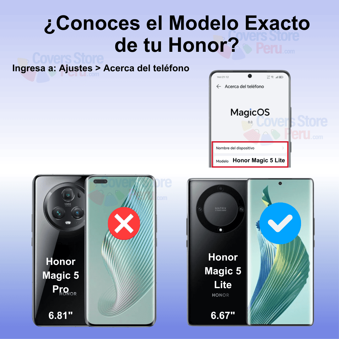 MICA PARA HONOR MAGIC 5 LITE PROTECTOR 21D ANTISHOCK RESISTENTE - 2