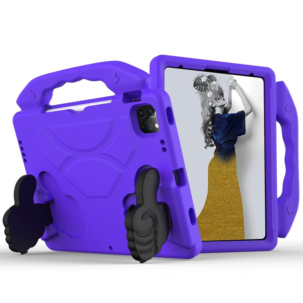 FUNDA PARA SAMSUNG TAB A11 8.7' GOMAS 360 ANTISHOCK MORADA - 1