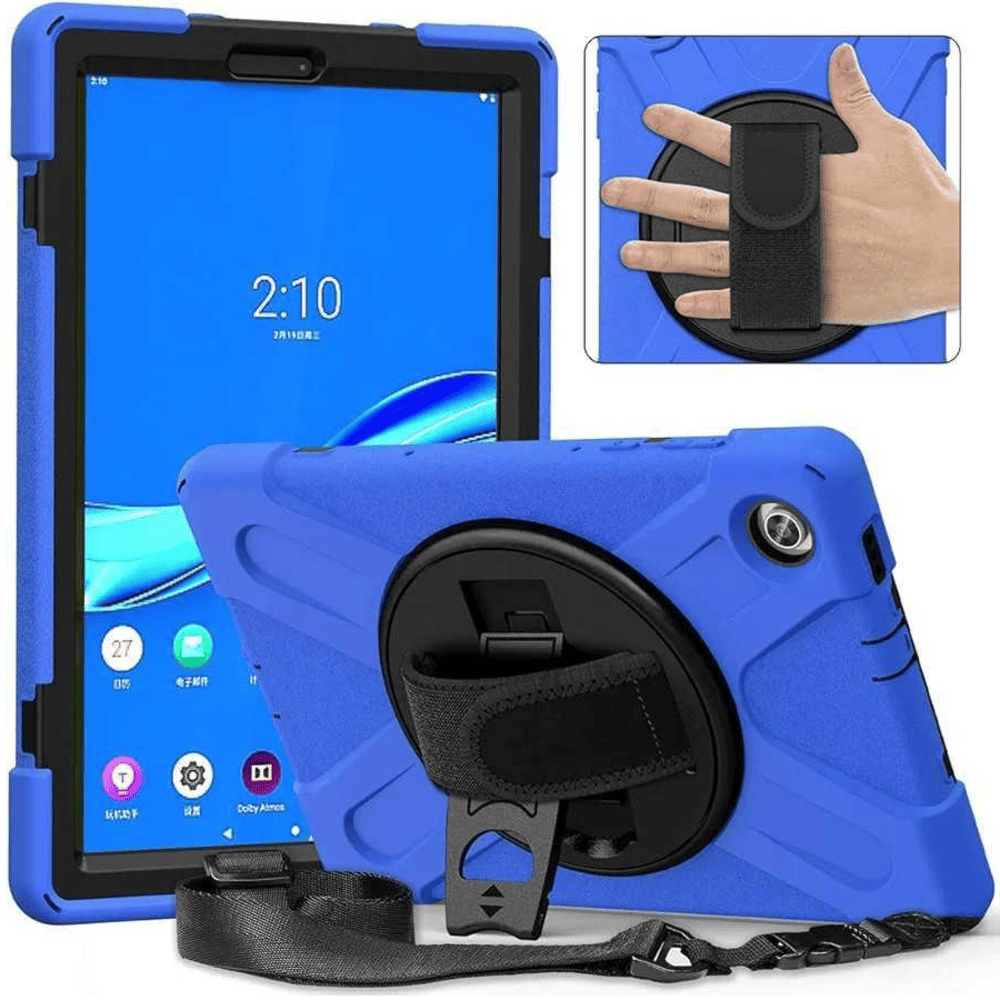 FUNDA PARA LENOVO TAB M10 PLUS 3RA GEN 10.6' ARMOR AZUL RESISTENTE - 1