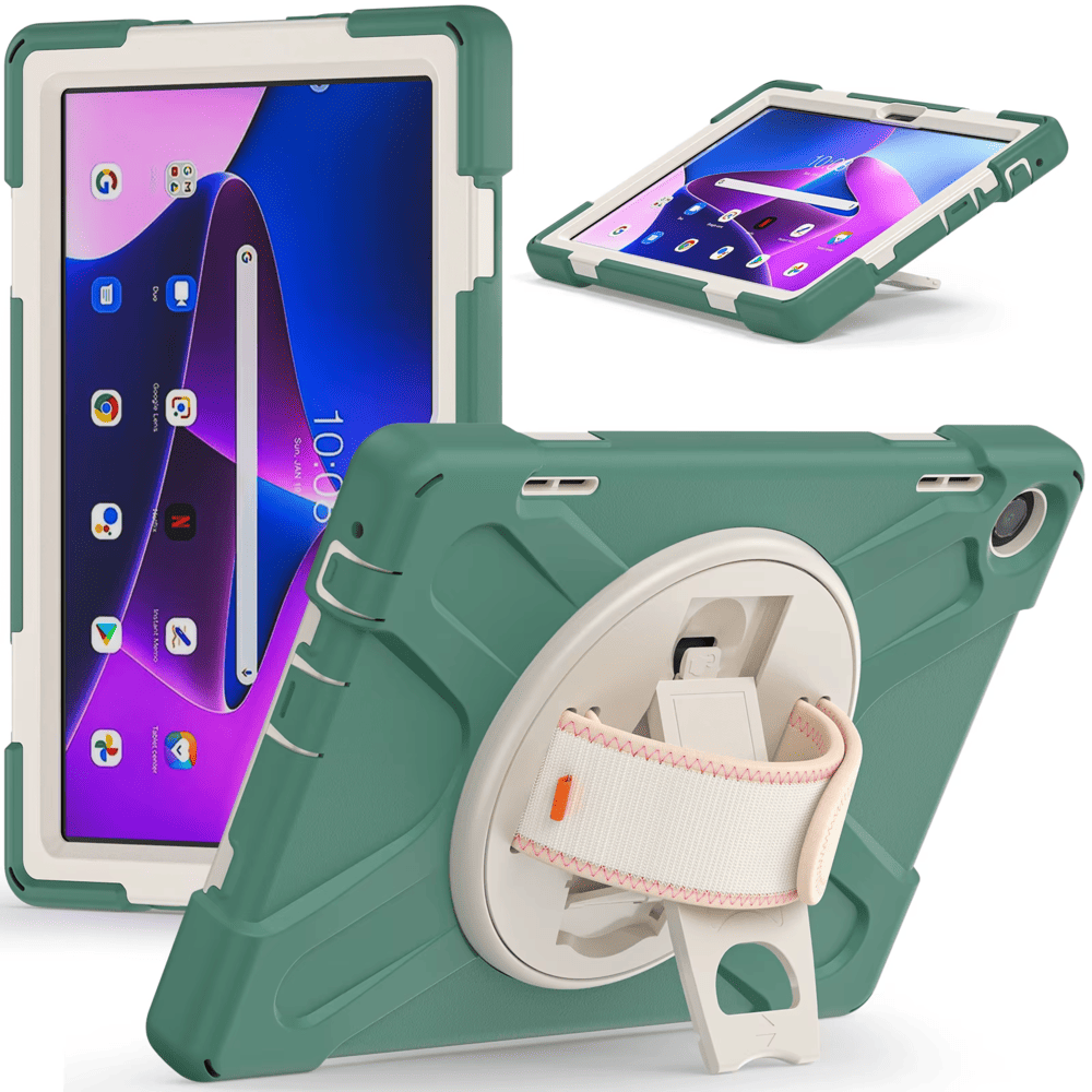FUNDA PARA SAMSUNG TAB S8 11' ARMOR VERDE ANTISHOCK RESISTENTE - 1