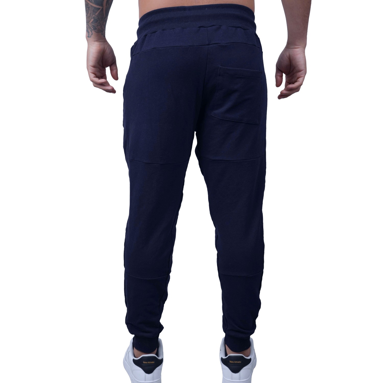JOGGER TODA ACTIVIDAD HOMBRE MUSCLE MUSEUM AZUL OSCURO DEPORTIVO CON CIERRES - 4