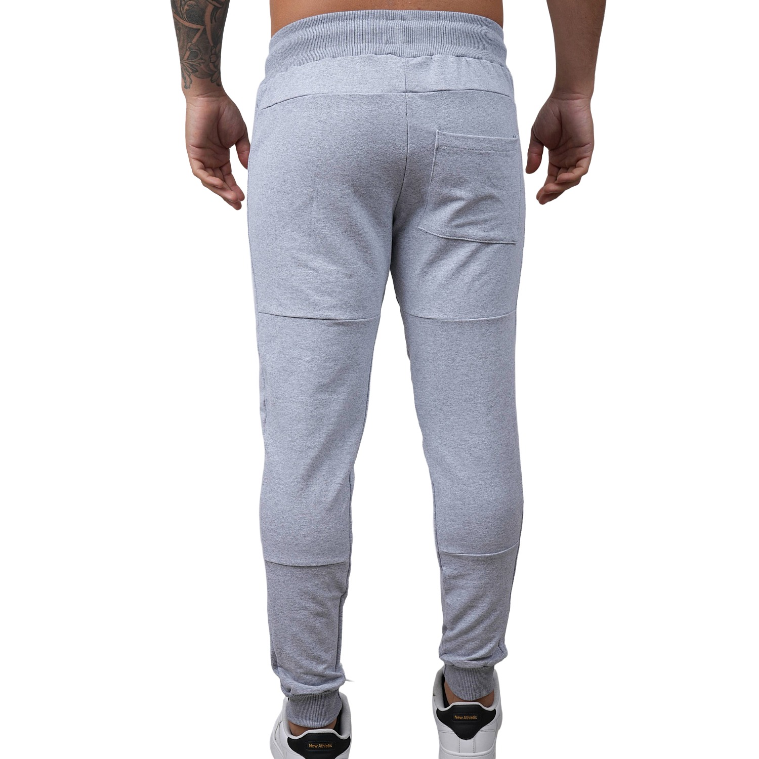 JOGGER TODA ACTIVIDAD HOMBRE MUSCLE MUSEUM GRIS DEPORTIVO CON CIERRES - 4
