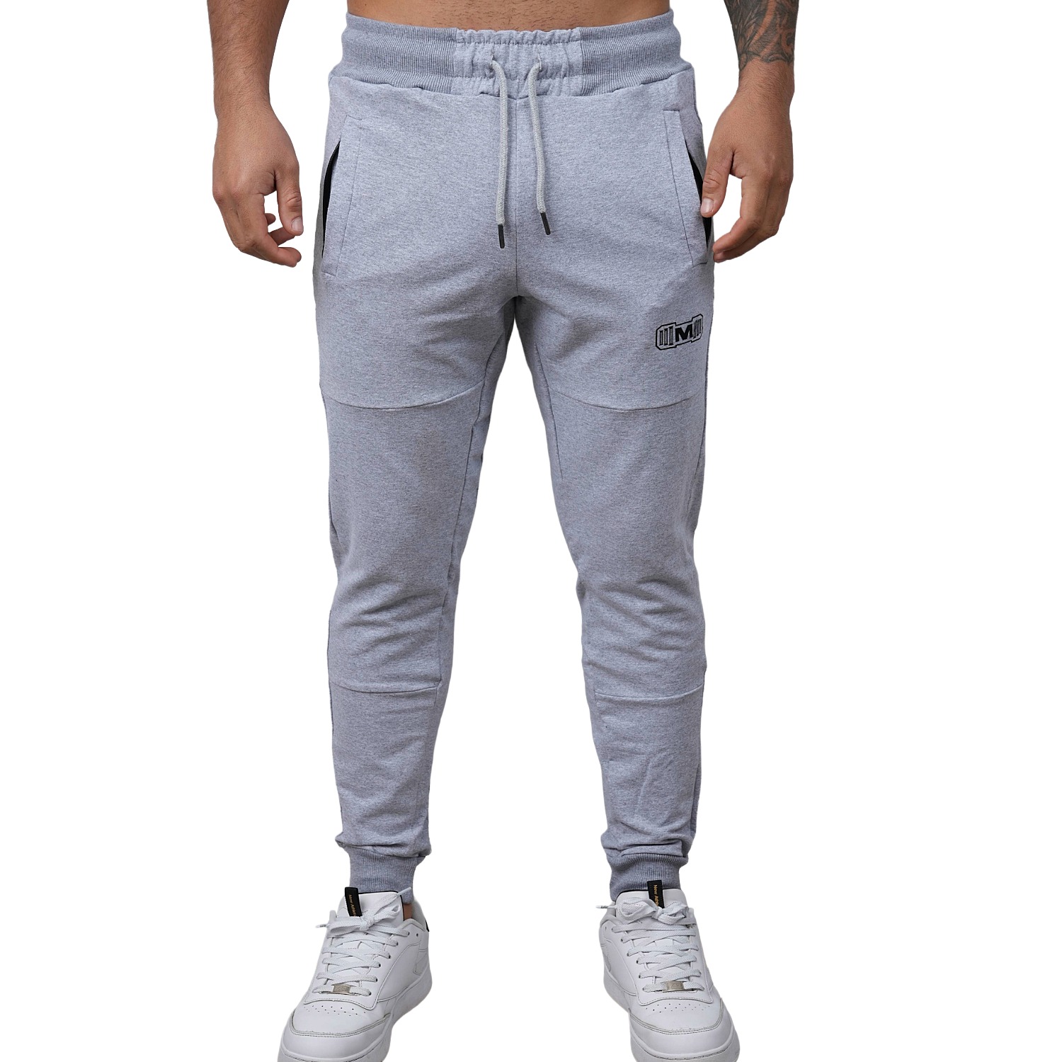 JOGGER TODA ACTIVIDAD HOMBRE MUSCLE MUSEUM GRIS DEPORTIVO CON CIERRES - 5