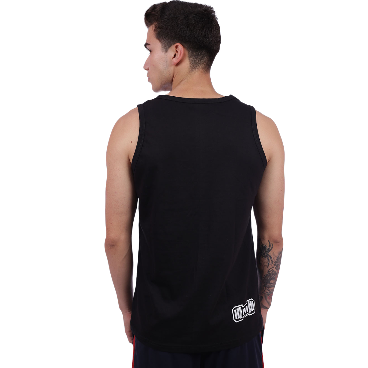 BIVIDÍ HOMBRE MUSCLE MUSEUM ALGODÓN NEGRO DEPORTIVO WHAT - 6