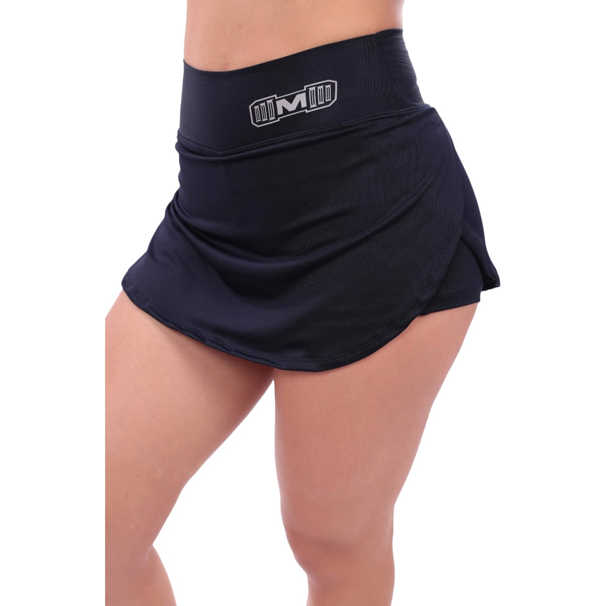 SHORT FALDA TODA ACTIVIDAD MUJER MUSCLE MUSEUM AZUL OSCURO DEPORTIVO - 5