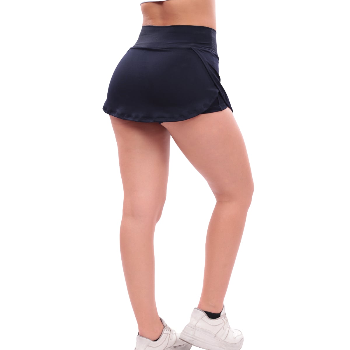SHORT FALDA TODA ACTIVIDAD MUJER MUSCLE MUSEUM AZUL OSCURO DEPORTIVO - 6