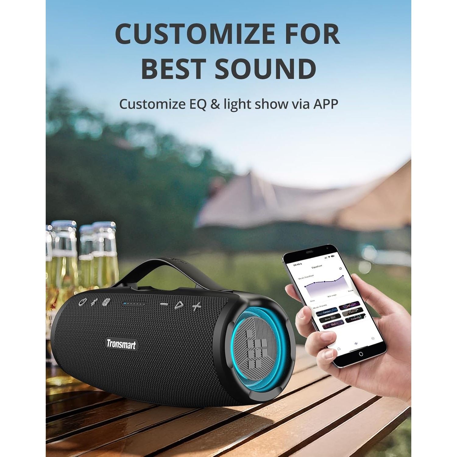 ALTAVOZ PORTÁTIL TRONSMART MIRTUNE S100 - NEGRO - 2