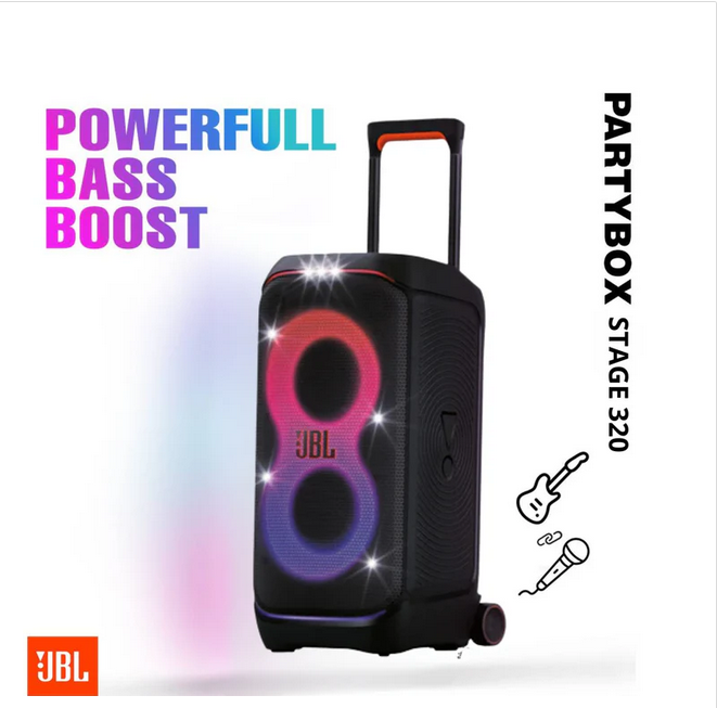 PARLANTE BLUETOOTH JBL PARTYBOX STAGE 320 240 W - 1