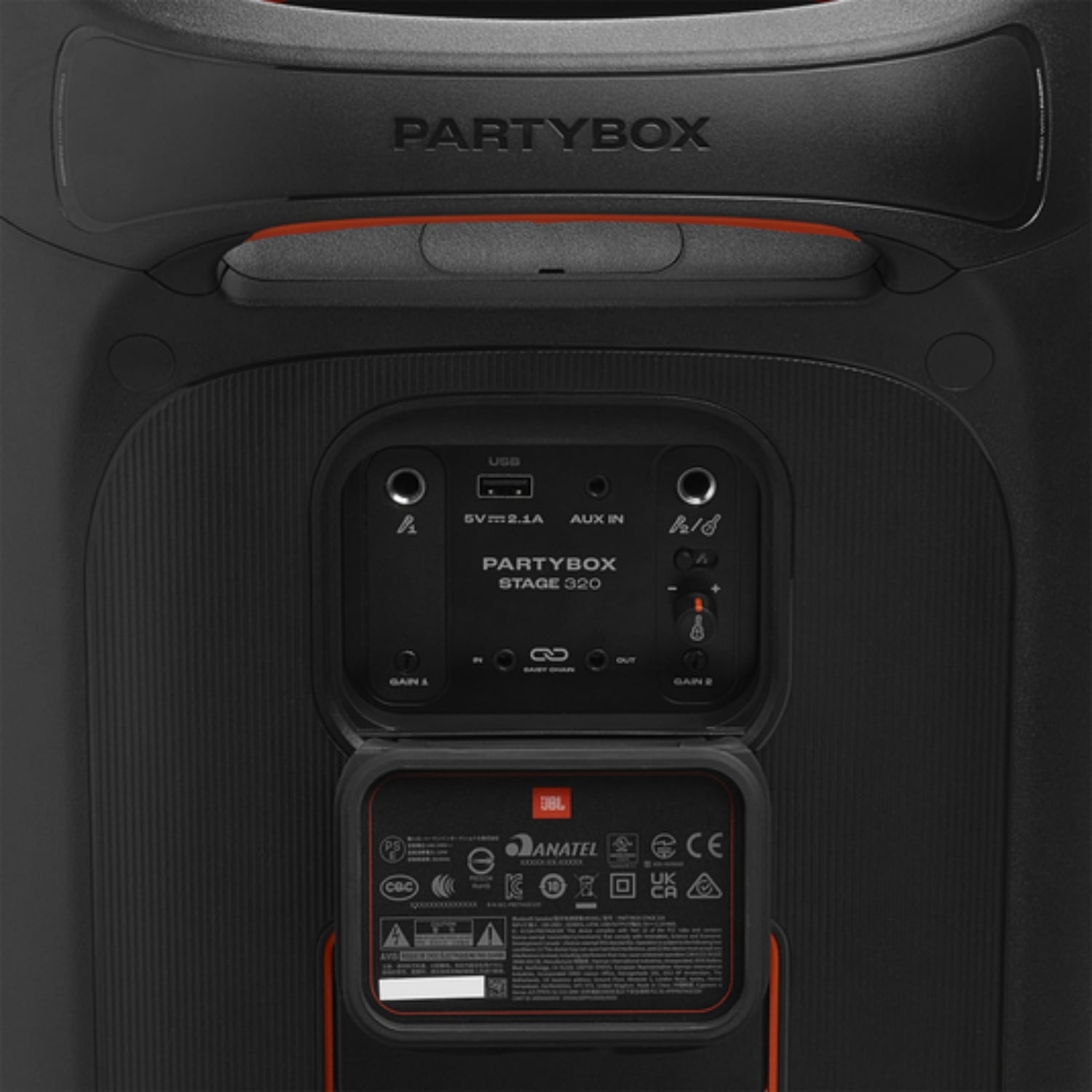 PARLANTE BLUETOOTH JBL PARTYBOX STAGE 320 240 W - 6