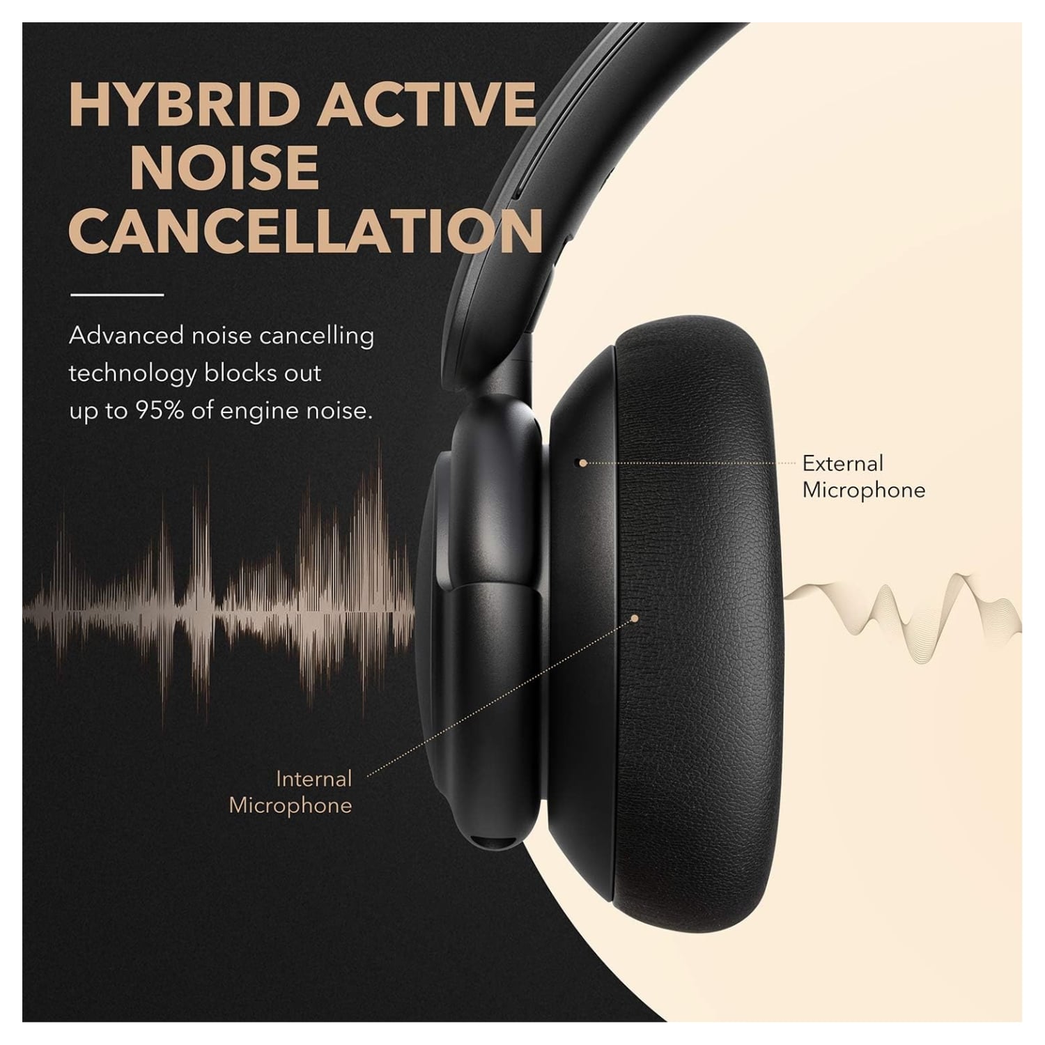 AUDIFONOS SOUNDCORE Q30 NEGRO 70H - 5