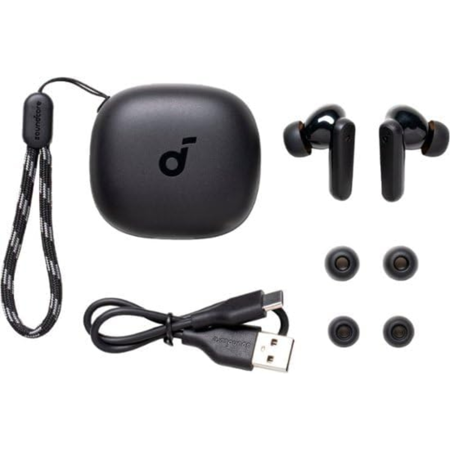 AUDIFONOS BLUETOOTH SOUNDCORE BY ANKER P25I 30HRS NEGRO - 8