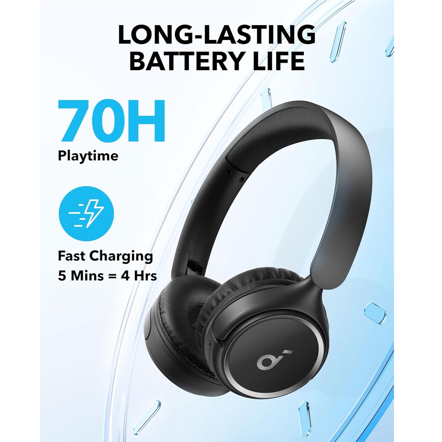 AUDIFONOS SOUNDCORE H30I NEGRO 70H - 4
