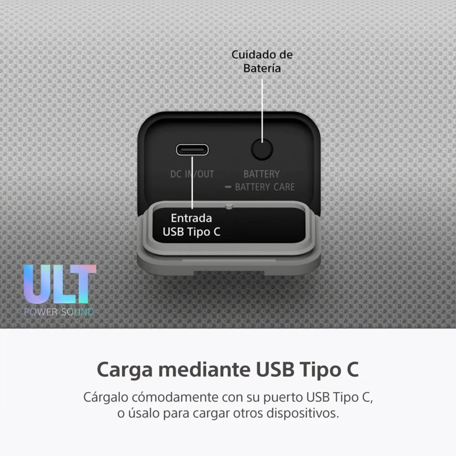 PARLANTE PARA FIESTA SONY SRS-ULT30 24HRS WATERPROOF ULT FIELD 3 BLANCO - 8