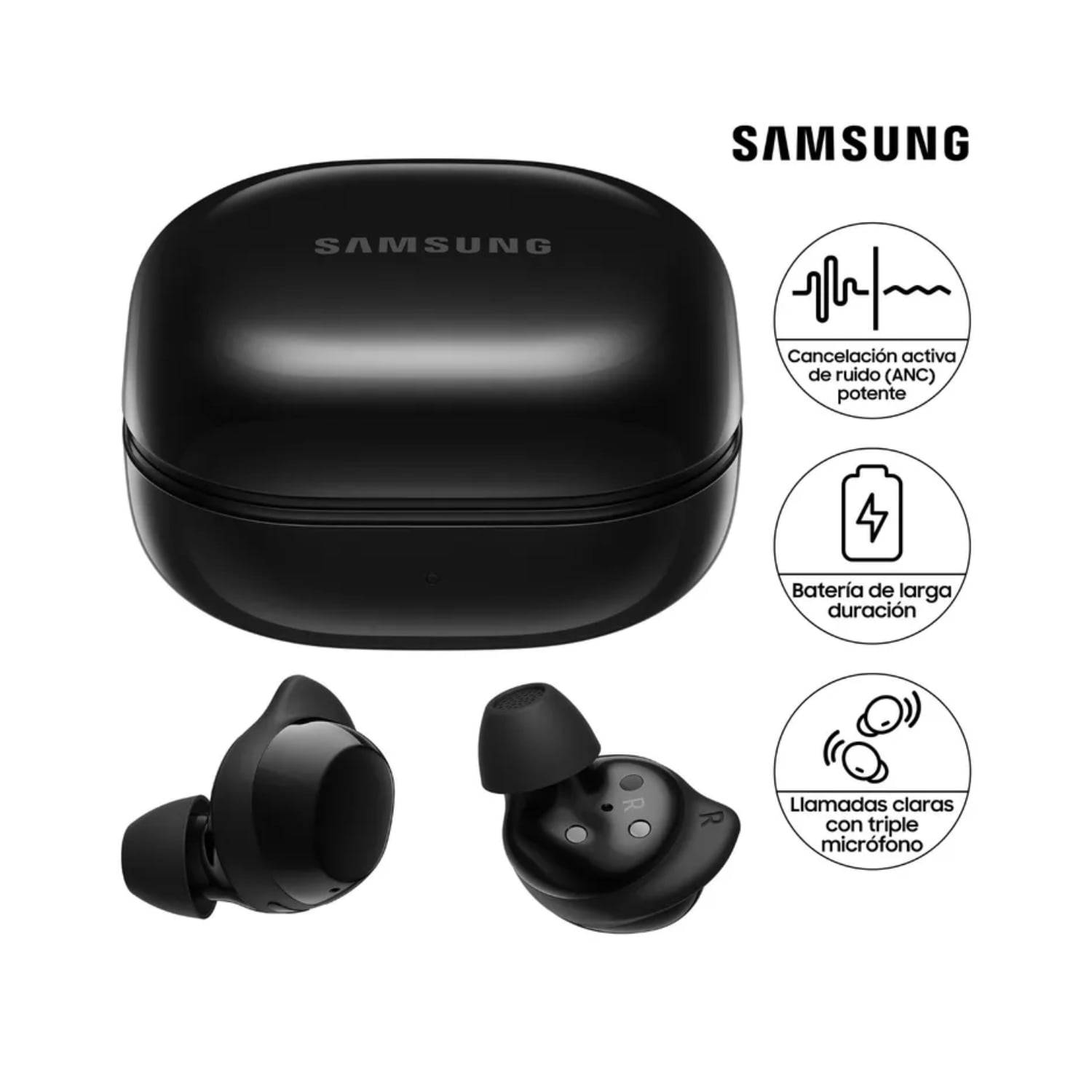 AUDIFONO SAMSUNG GALAXY BUDS CORE NEGRO - 2