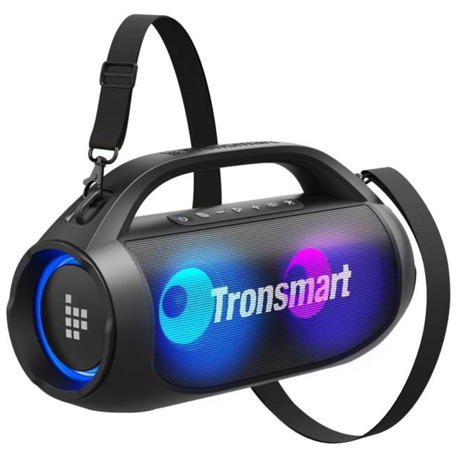 PARLANTE BLUETOOTH TRONSMART BANG 2 DE 90W POWER BANK INCORPORADO NEGRO - 1