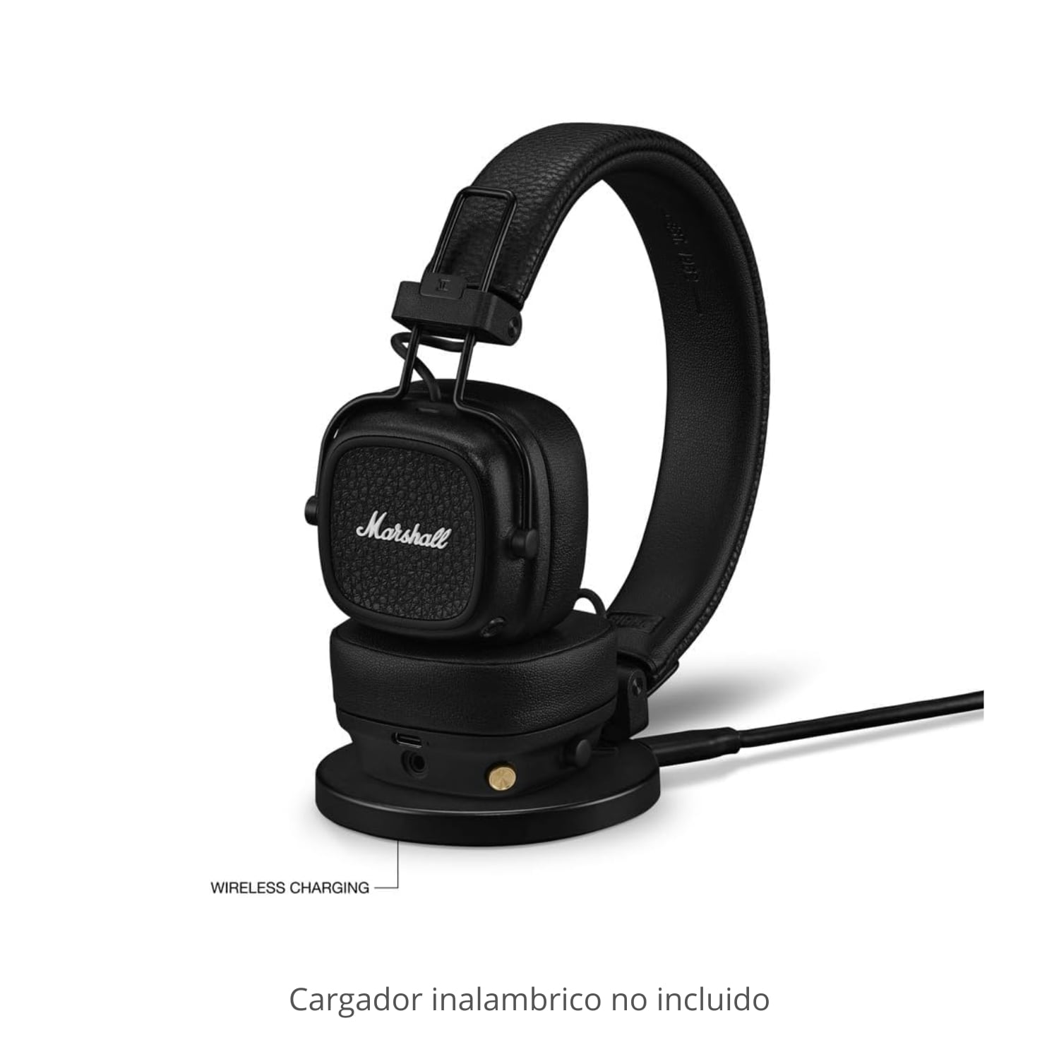 AUDÍFONOS BLUETOOTH MARSHALL MAJOR V ON-EAR WIRELESS 100HRS NEGRO - 6