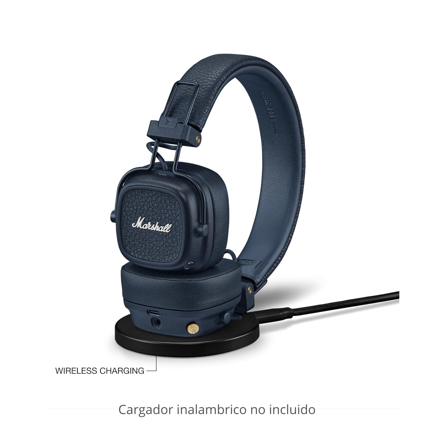 AUDÍFONOS BLUETOOTH MARSHALL MAJOR V ON-EAR WIRELESS 100HRS AZUL - 4