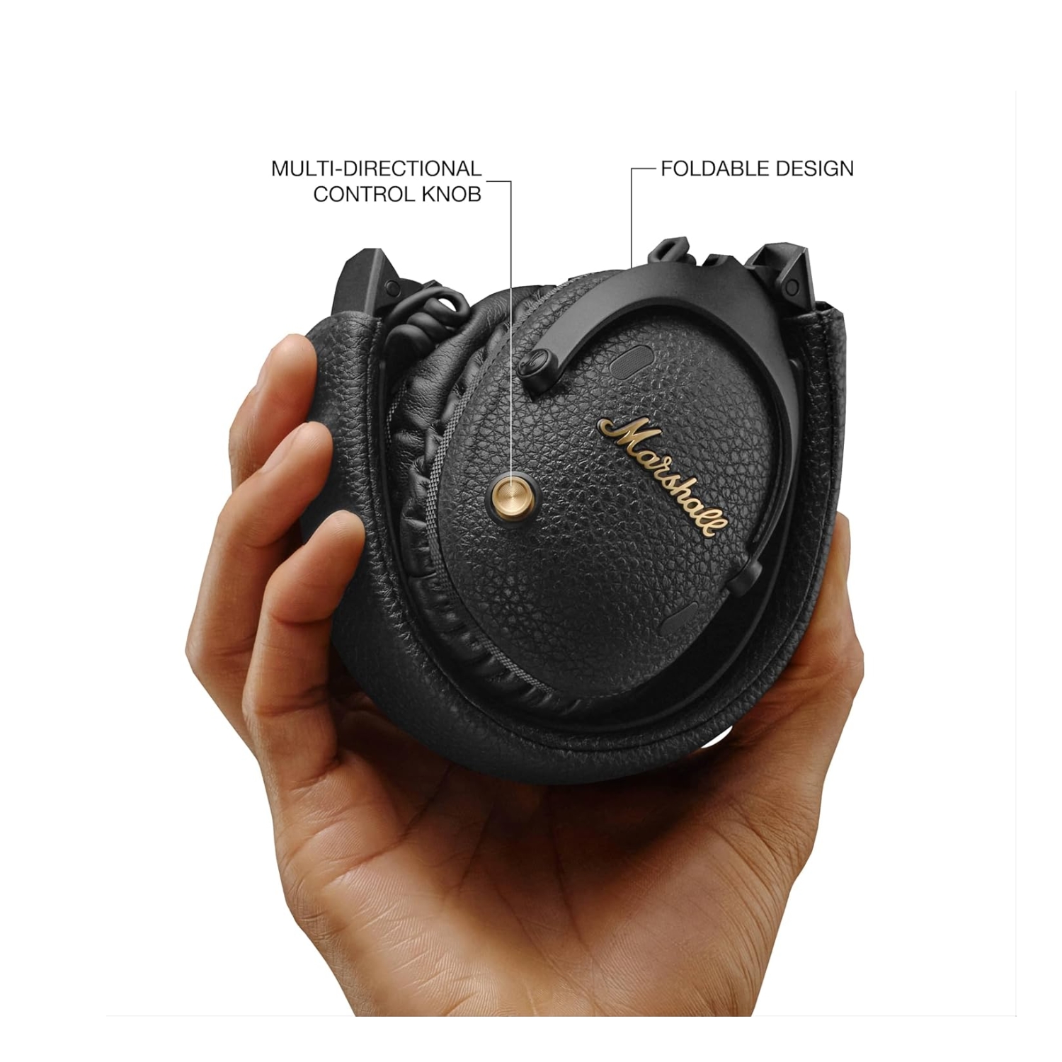 AUDÍFONOS BLUETOOTH MARSHALL MONITOR III OVER-EAR ANC 100HRS NEGRO - 4