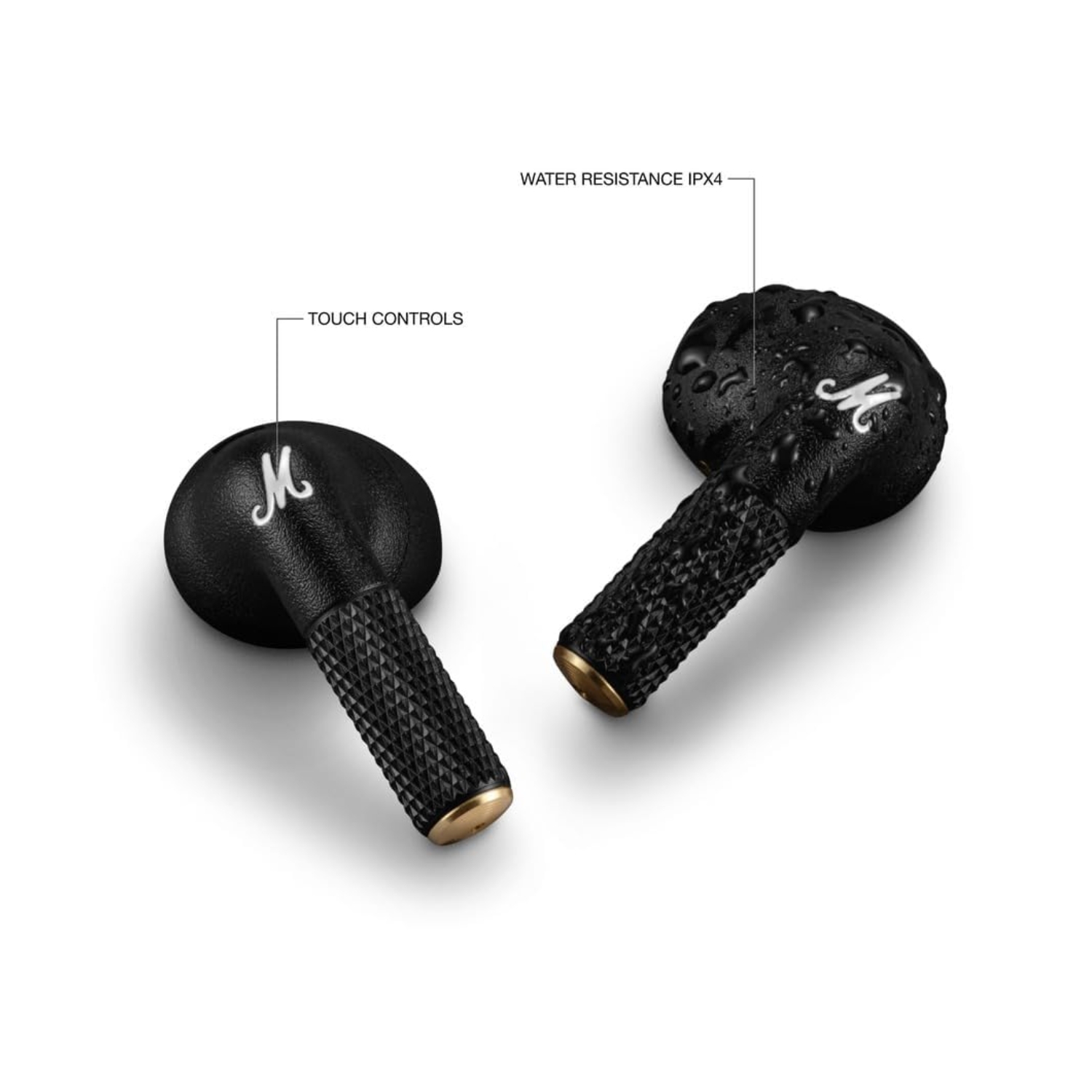 AUDÍFONOS BLUETOOTH MARSHALL MINOR IV IN-EAR IPX4 25HRS NEGRO - 3