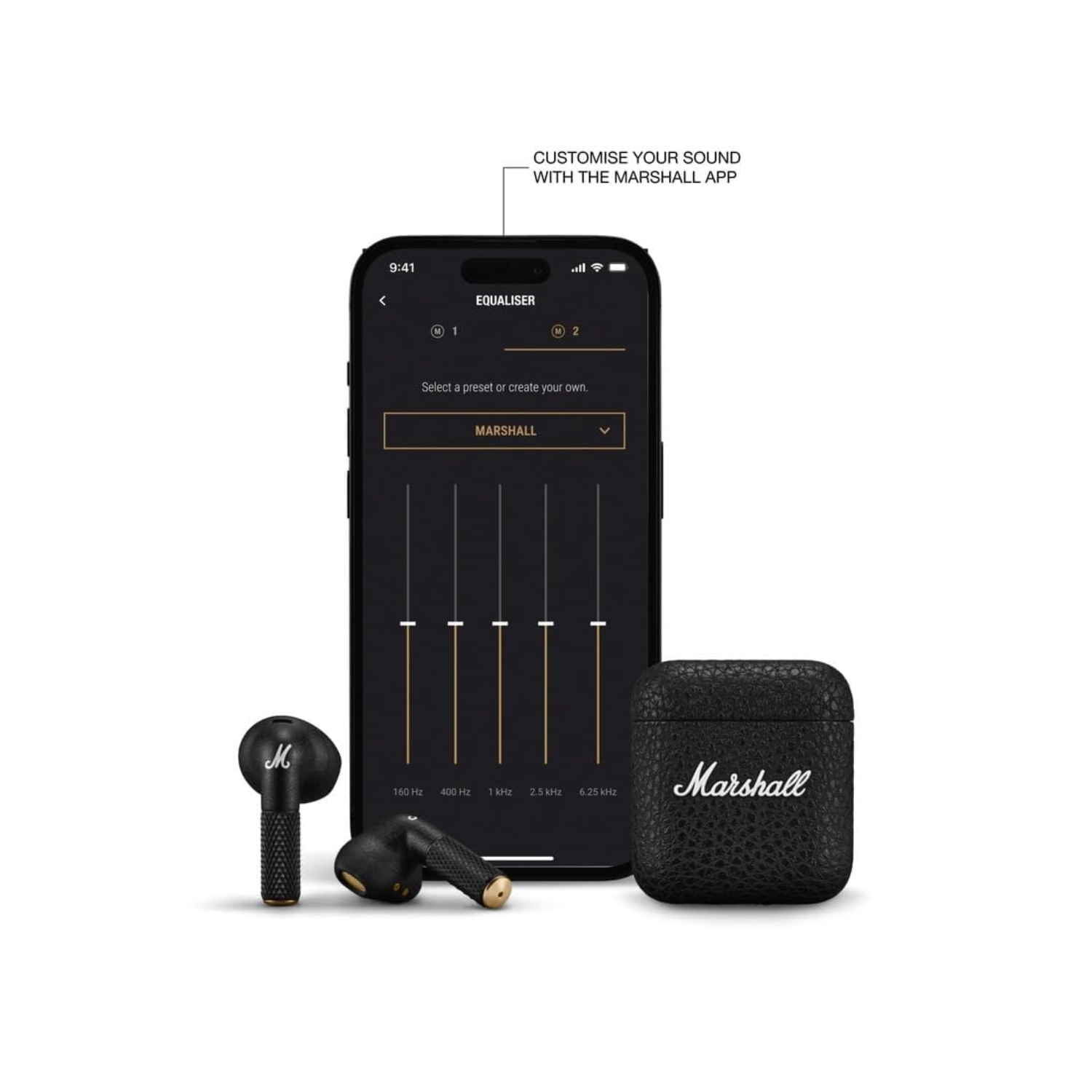 AUDÍFONOS BLUETOOTH MARSHALL MINOR IV IN-EAR IPX4 25HRS NEGRO - 6