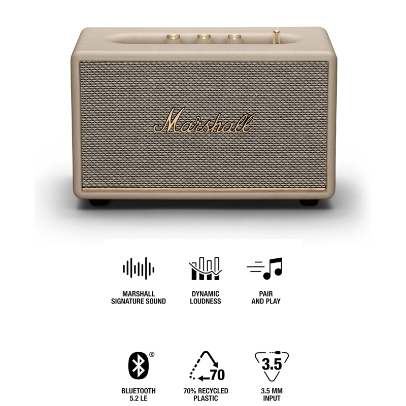 PARLANTE BLUETOOTH MARSHALL ACTON III BT5.2 30 WATTS CREMA - 3