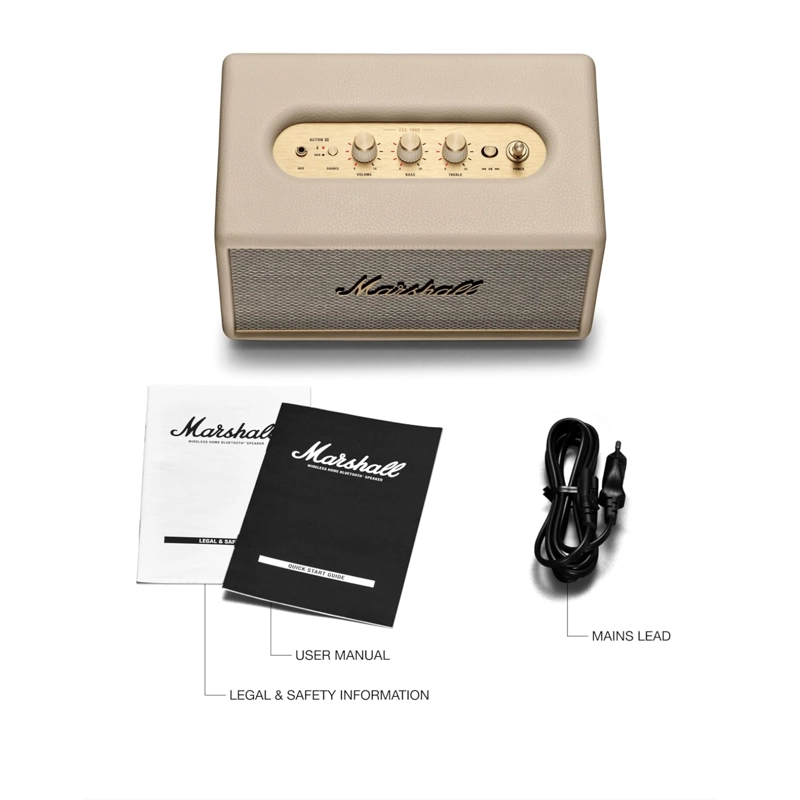 PARLANTE BLUETOOTH MARSHALL ACTON III BT5.2 30 WATTS CREMA - 7