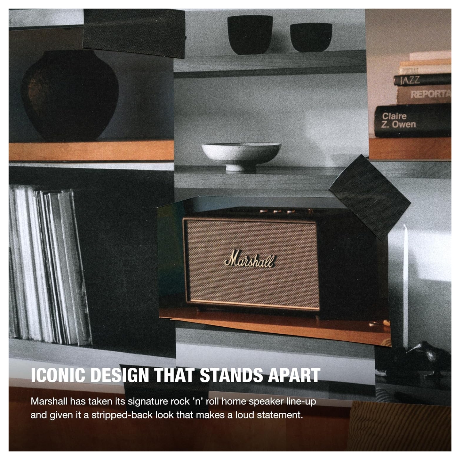 PARLANTE BLUETOOTH MARSHALL STANMORE III BT5.2 80 WATTS RCA NEGRO - 8