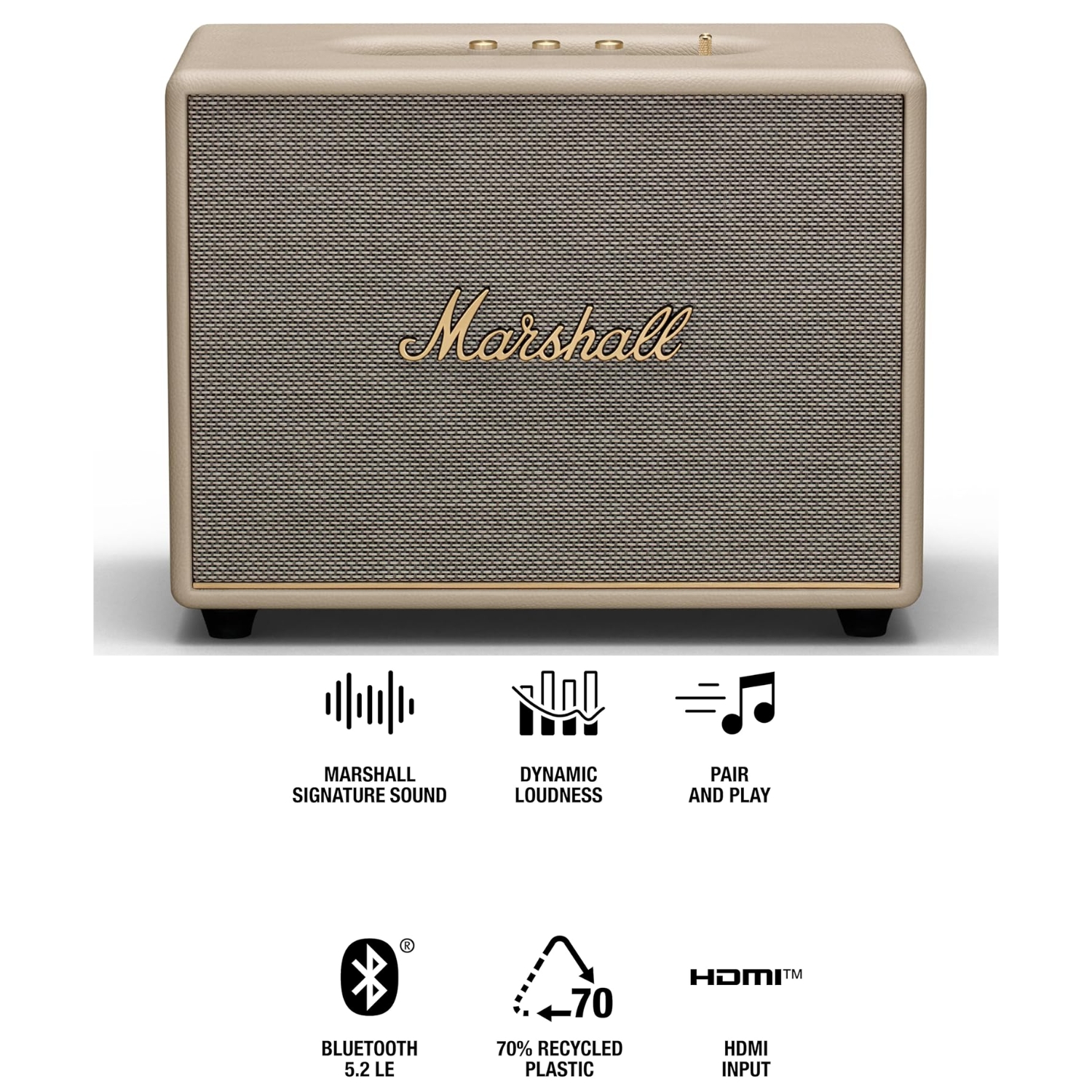 PARLANTE MARSHALL WOBURN III CREMA - 2