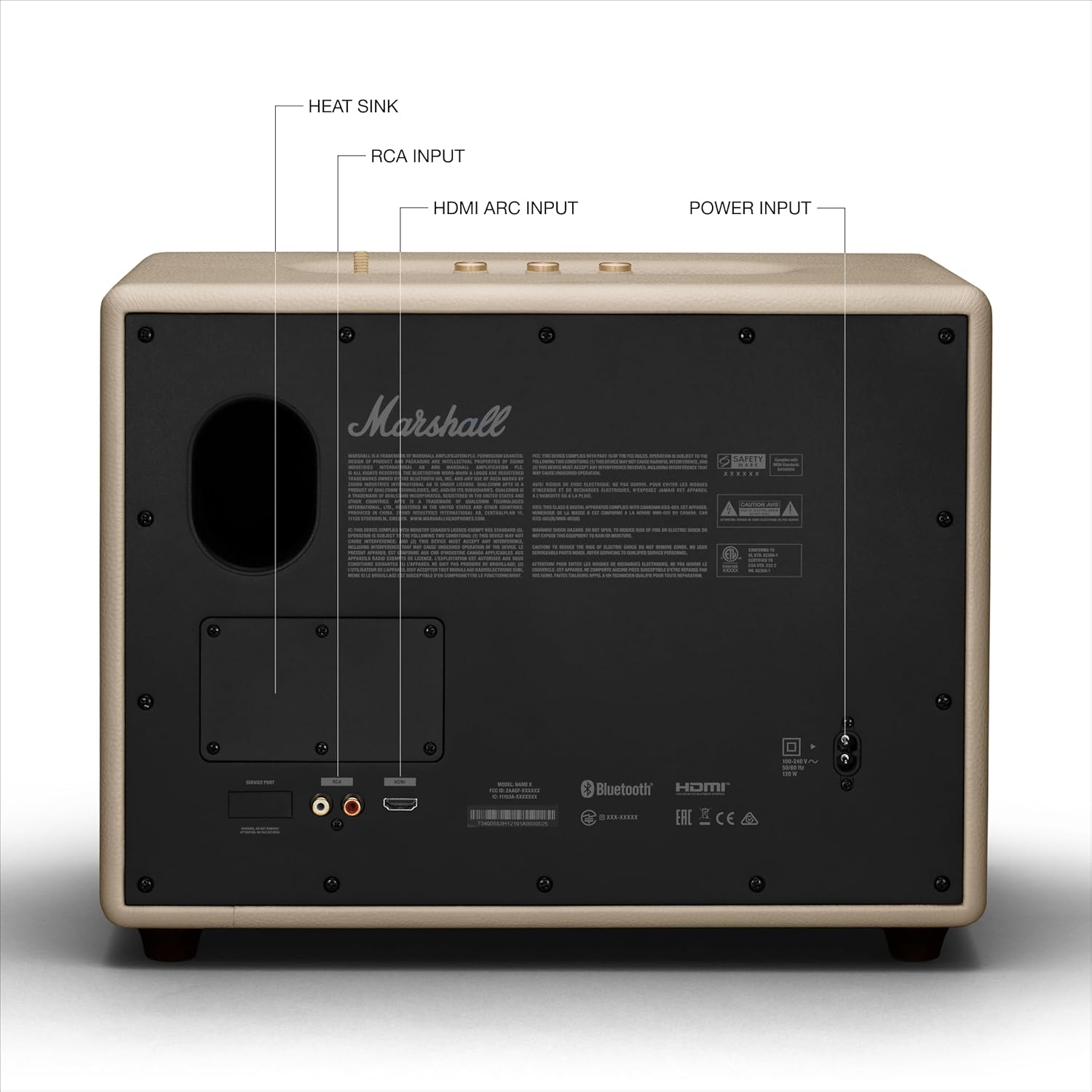 PARLANTE MARSHALL WOBURN III CREMA - 5