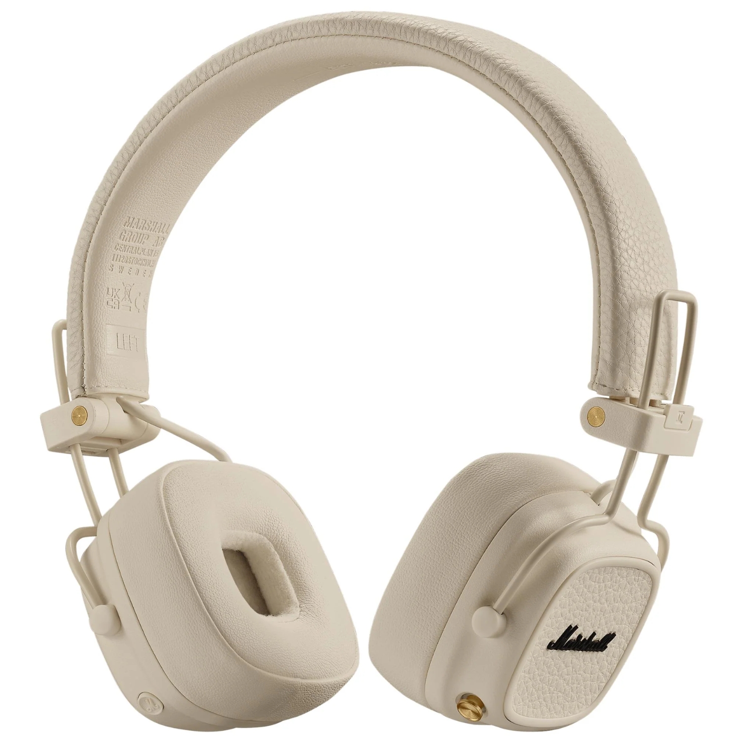 AUDÍFONOS BLUETOOTH MARSHALL MAJOR V ON-EAR WIRELESS 100HRS CREMA - 3