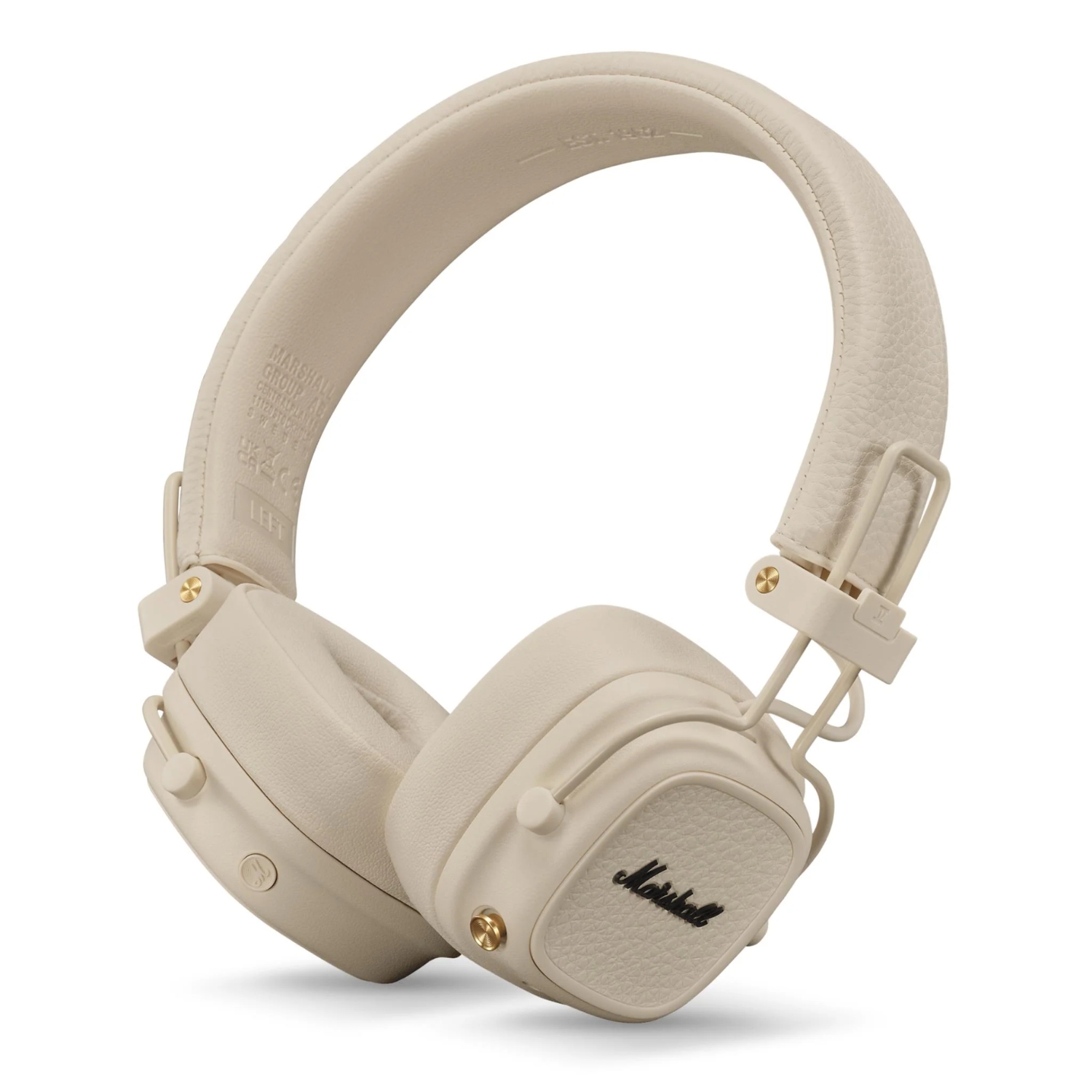 AUDÍFONOS BLUETOOTH MARSHALL MAJOR V ON-EAR WIRELESS 100HRS CREMA - 4
