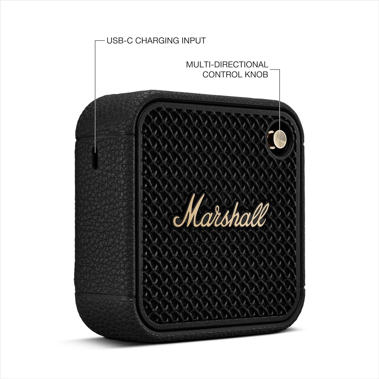 PARLANTE BLUETOOTH PORTATIL MARSHALL WILLEN II IP67 17HRS NEGRO - 3