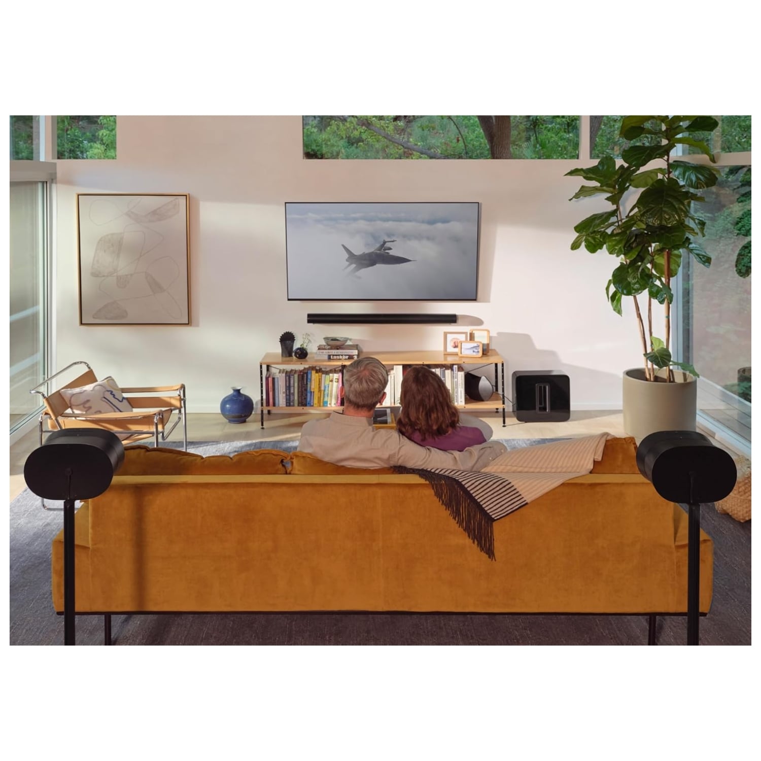 PARLANTE INTELIGENTE SONOS ERA 300 CON WIFI Y BLUTOOTH NEGRO - 2