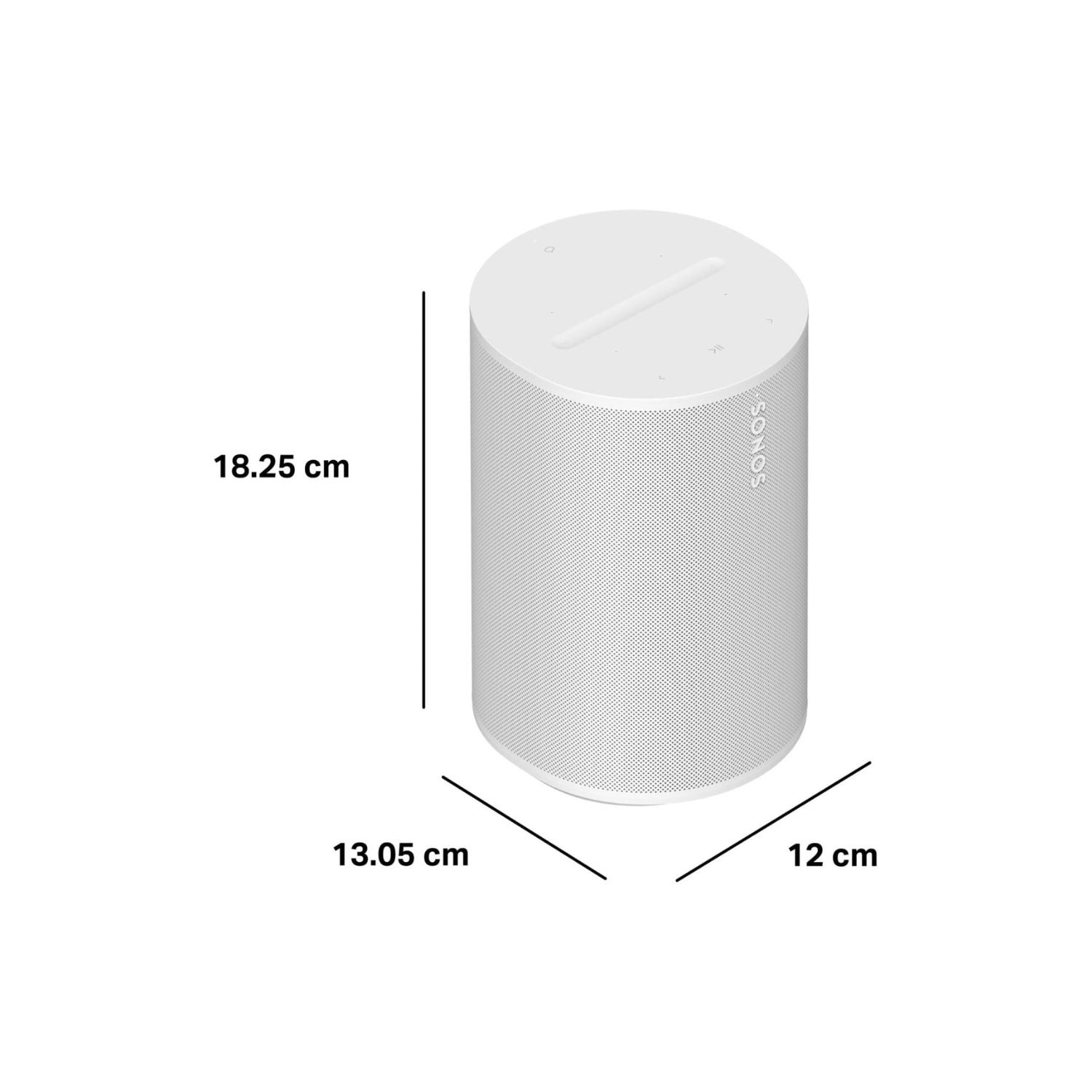 PARLANTE INTELIGENTE SONOS ERA 100 CON WIFI Y BLUTOOTH BLANCO - 3