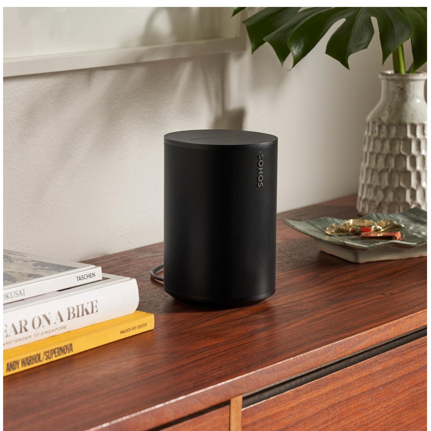 PARLANTE INTELIGENTE SONOS ERA 100 CON WIFI Y BLUTOOTH NEGRO - 6