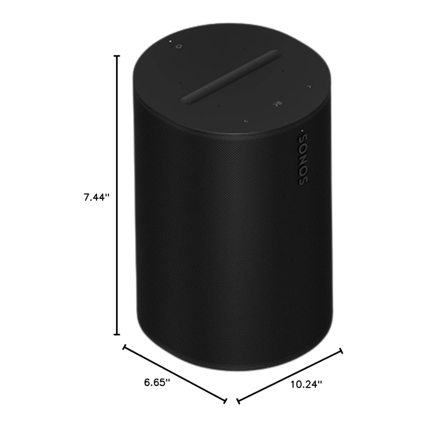 PARLANTE INTELIGENTE SONOS ERA 100 CON WIFI Y BLUTOOTH NEGRO - 8