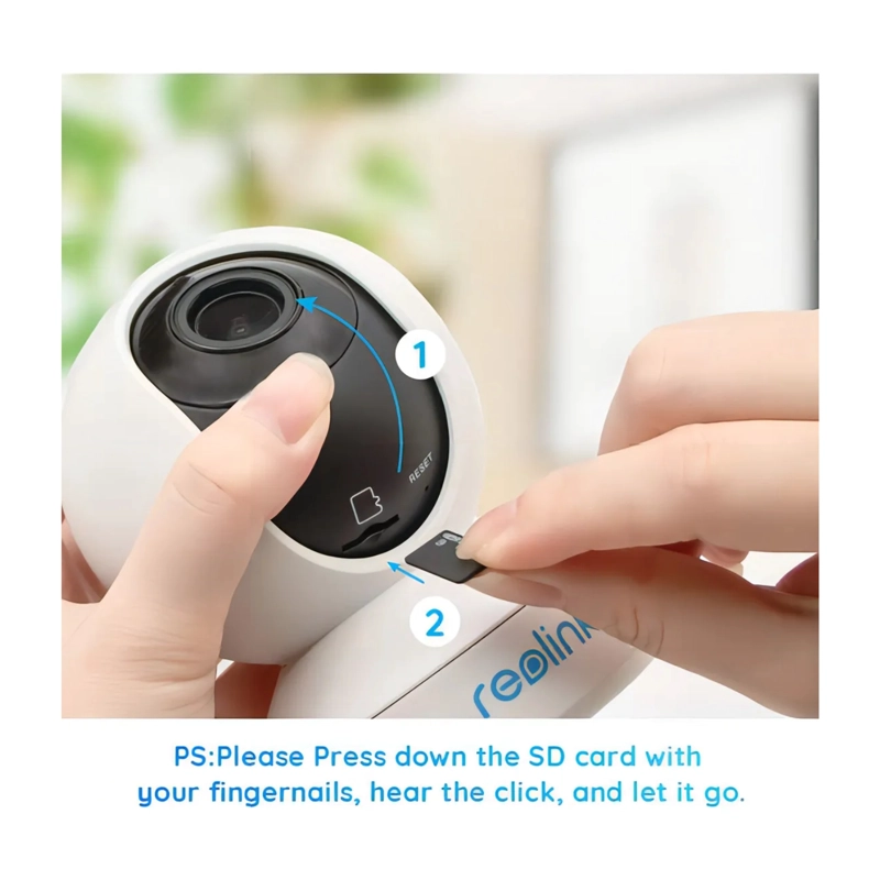 CÁMARA DE SEGURIDAD WIFI REOLINK E1 3MP SUPER HD BLANCO - 3