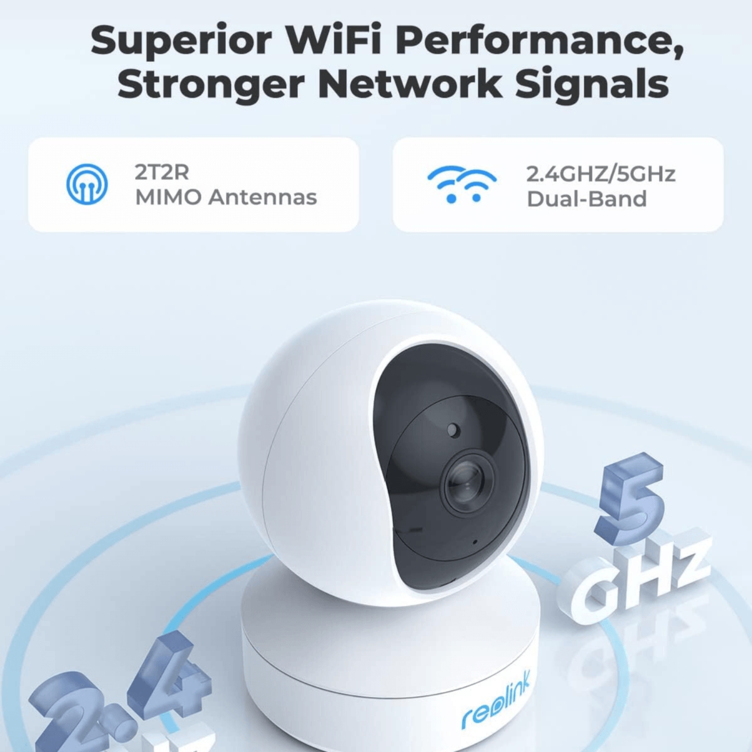 CÁMARA DE SEGURIDAD WIFI REOLINK E1 3MP SUPER HD BLANCO - 7