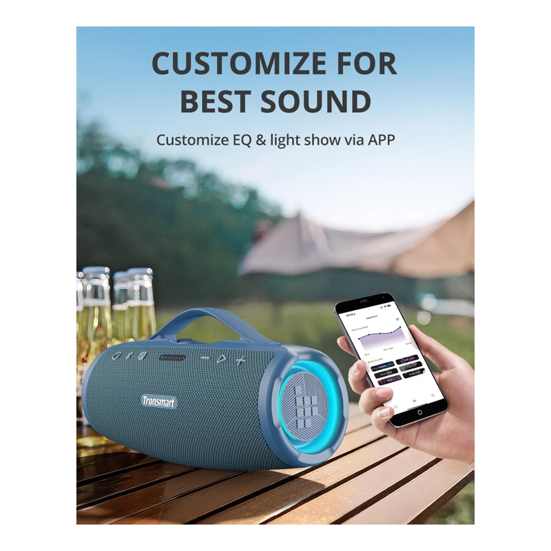 PARLANTE PORTÁTIL TRONSMART MIRTUNE S100 AZUL - 6