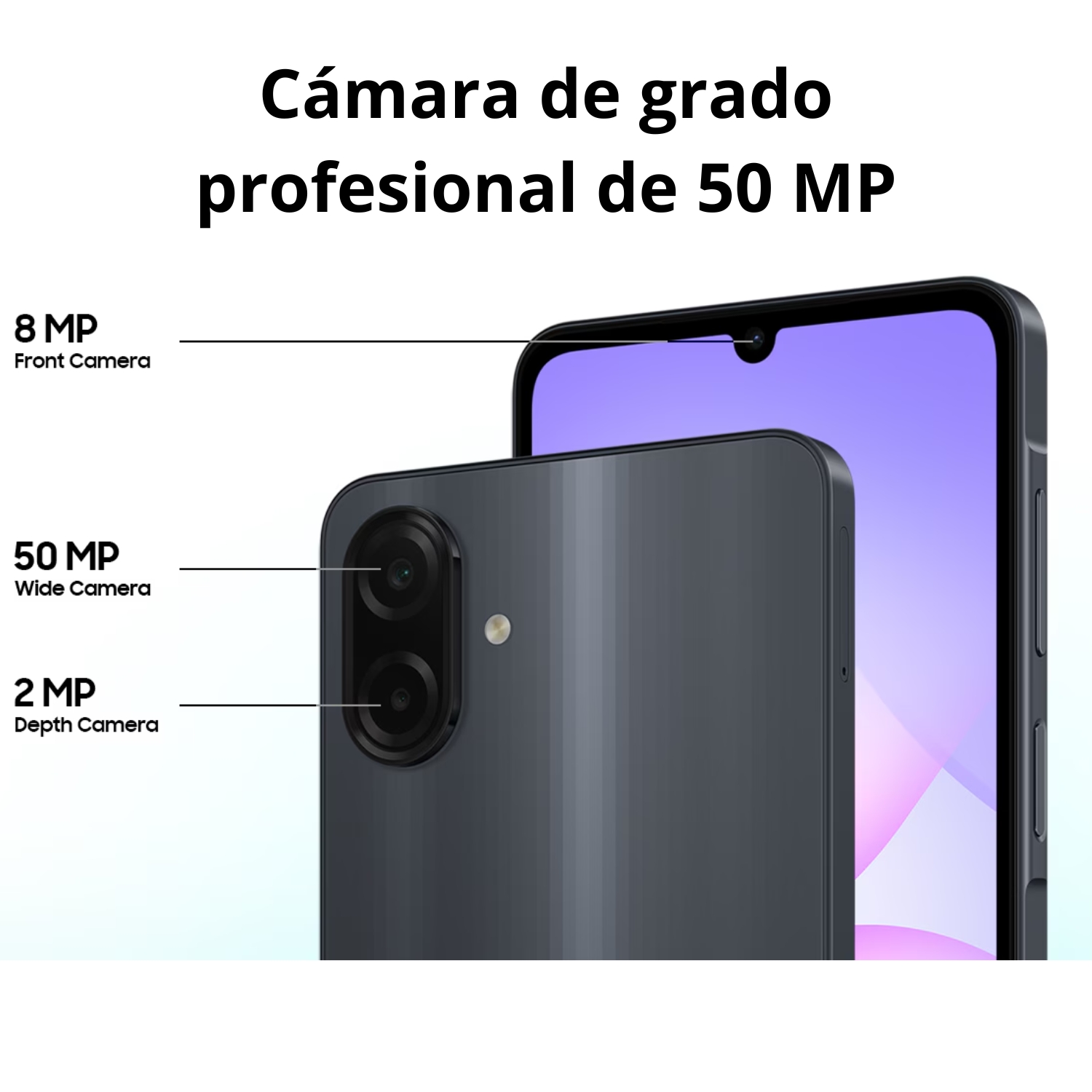 CELULAR SAMSUNG GALAXY A07 64GB 4GB RAM NEGRO - 6