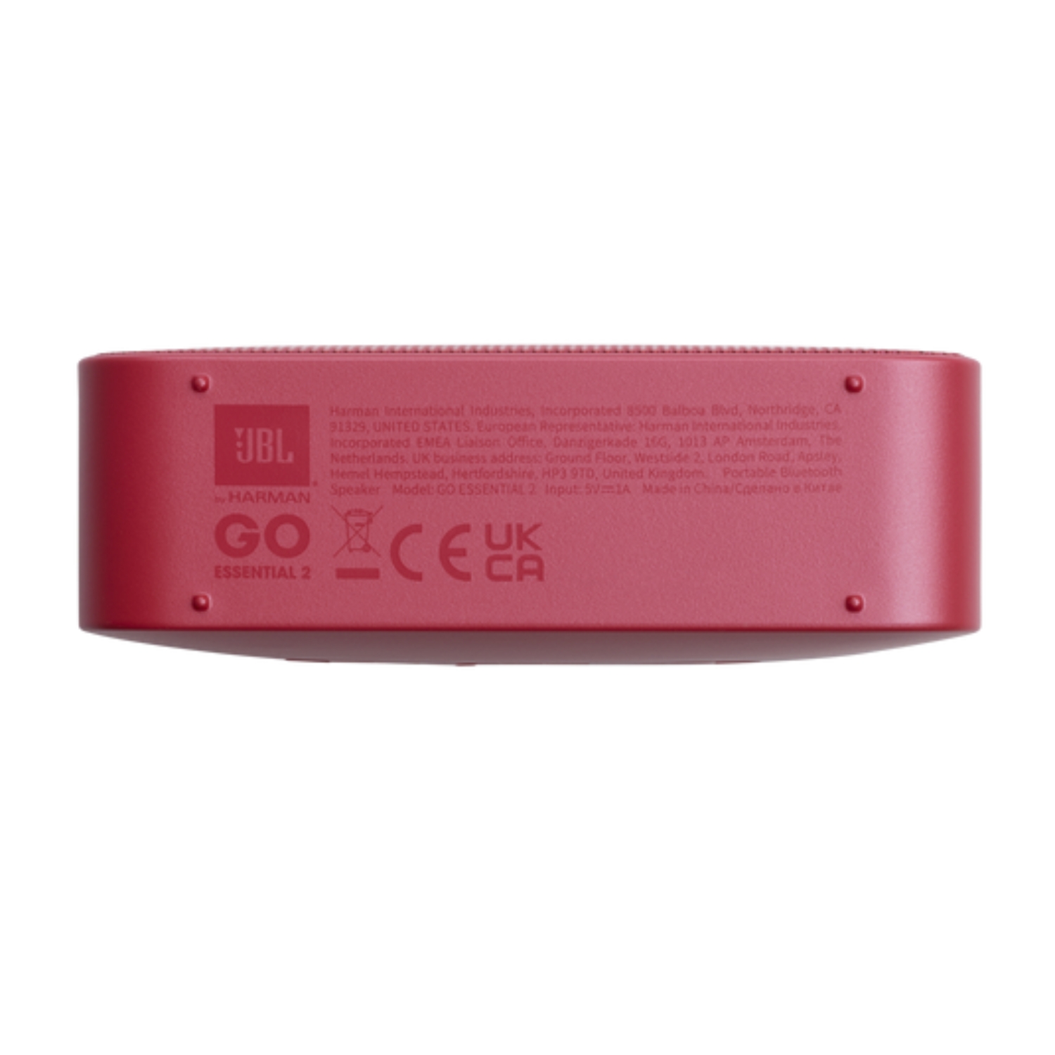 PARLANTE JBL GO ESSENTIAL 2 ROJO - 6