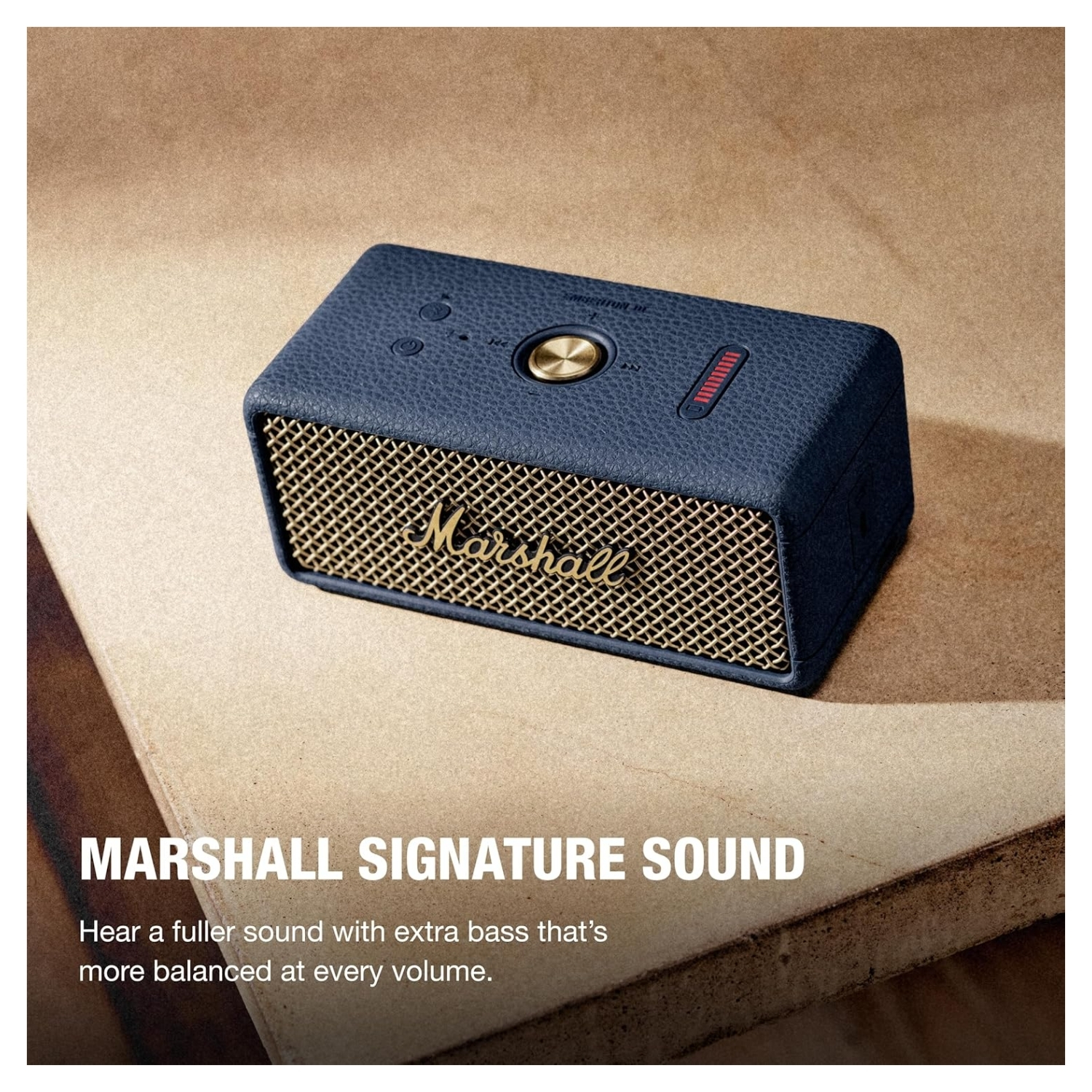 PARLANTE BLUETOOTH PORTATIL MARSHALL EMBERTON III IP67 32HRS AZUL - 7