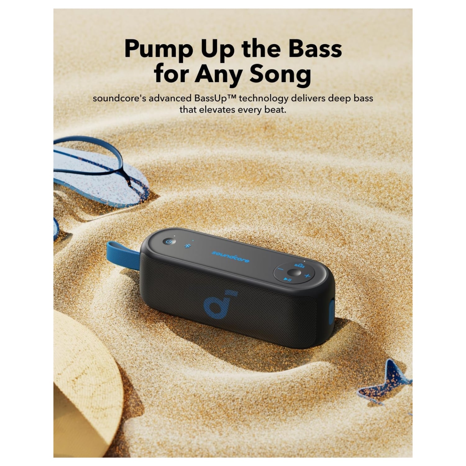 PARLANTE BLUETOOTH SOUNDCORE SELECT 3 NEGRO - 3