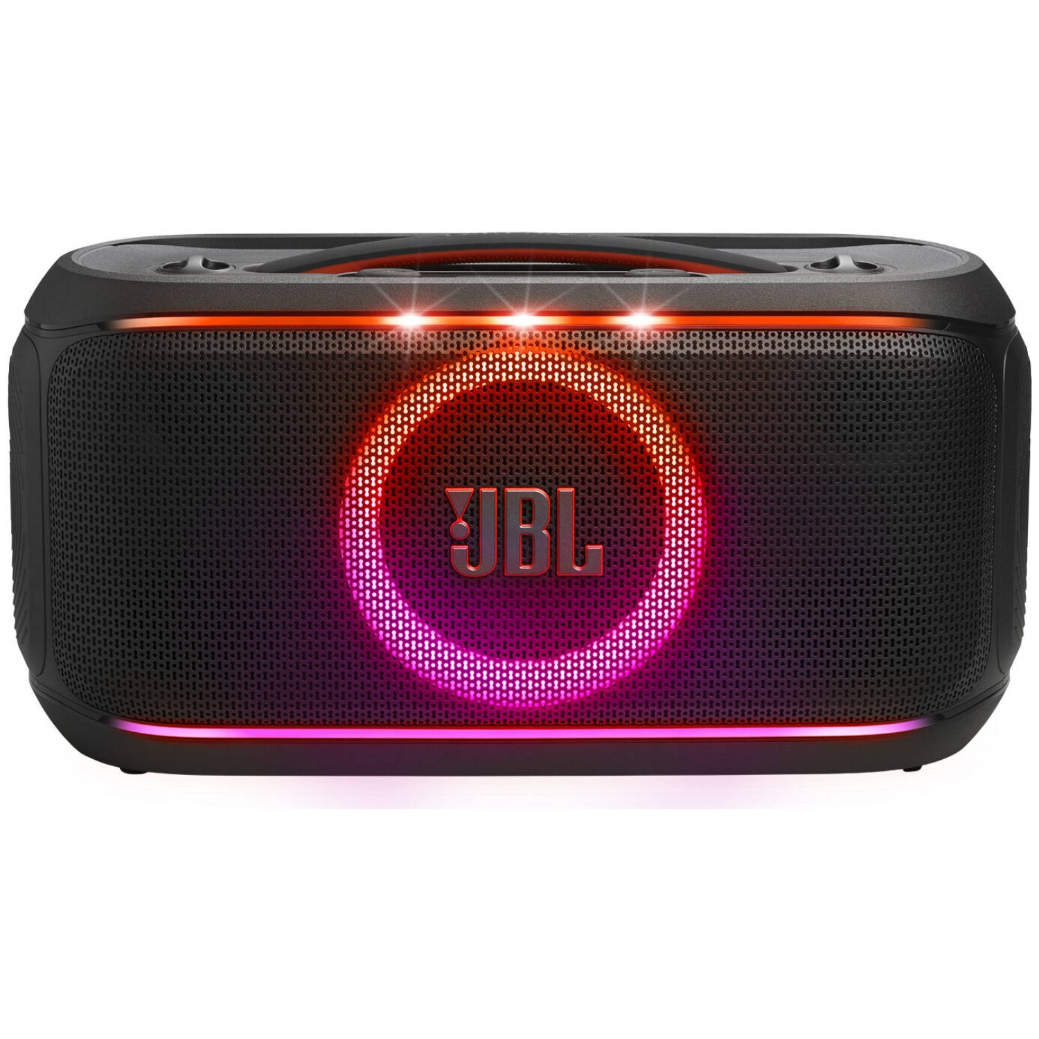 PARLANTE BLUETOOTH JBL PARTYBOX ON THE GO 2 100W IPX4 NEGRO CON MICRÓFONO - 4