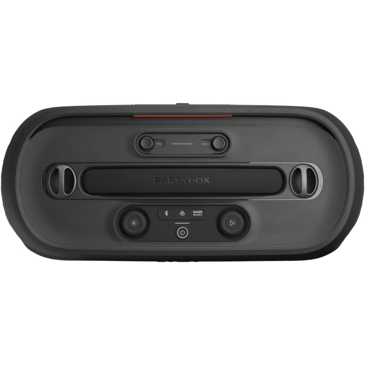 PARLANTE BLUETOOTH JBL PARTYBOX ON THE GO 2 100W IPX4 NEGRO CON MICRÓFONO - 7