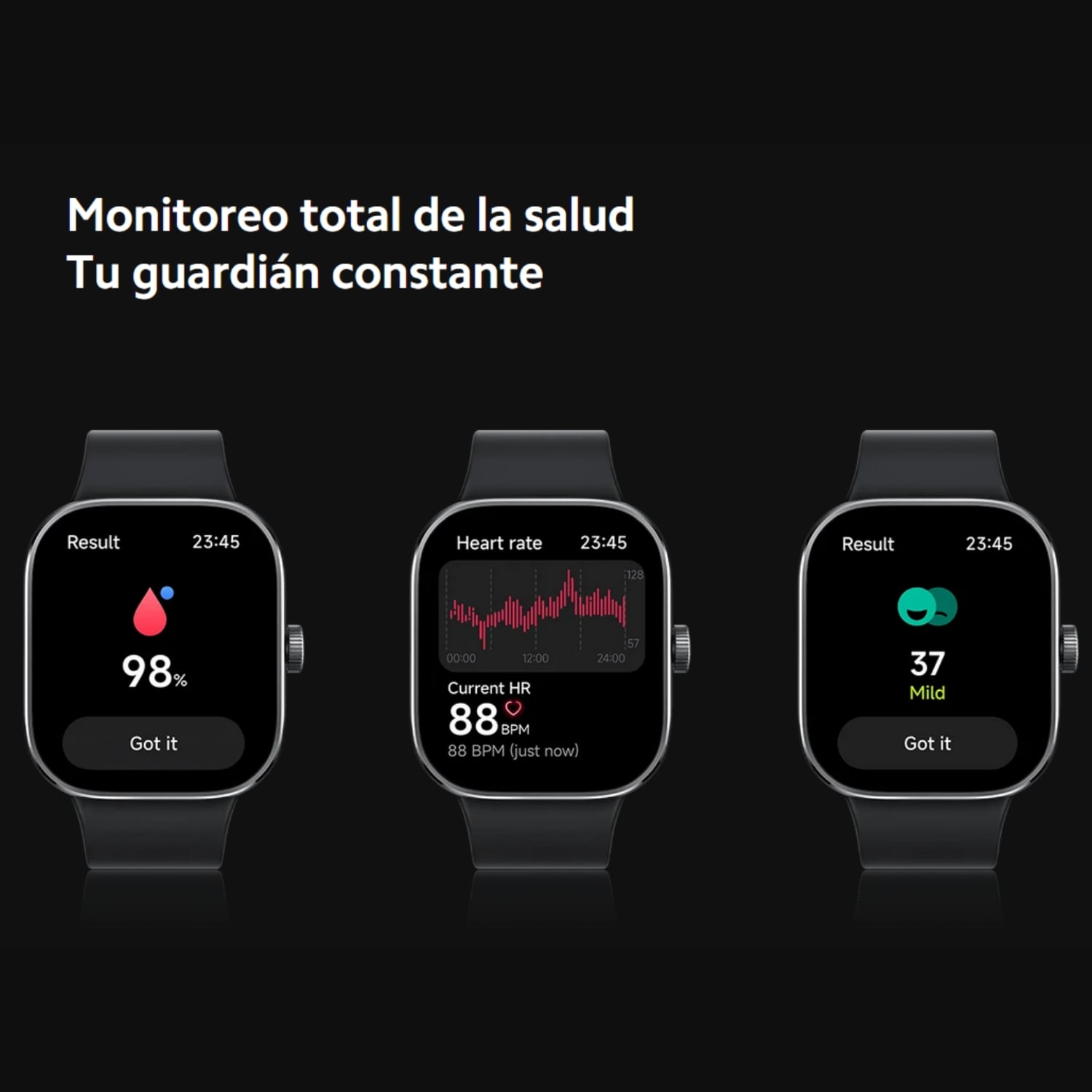 SMARTWATCH XIAOMI REDMI WATCH 4 SILVER GPS LLAMADAS Y MONITOR DE SALUD - 8