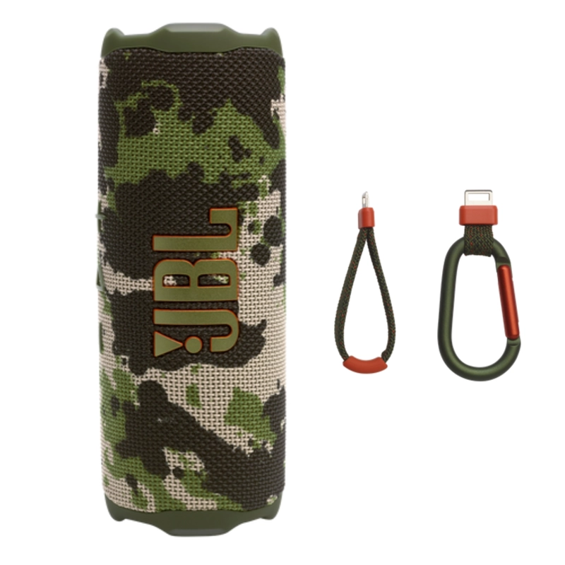 PARLANTE BLUETOOTH PORTÁTIL JBL FLIP 7 CAMUFLADO CON IA SOUND BOOST - 1