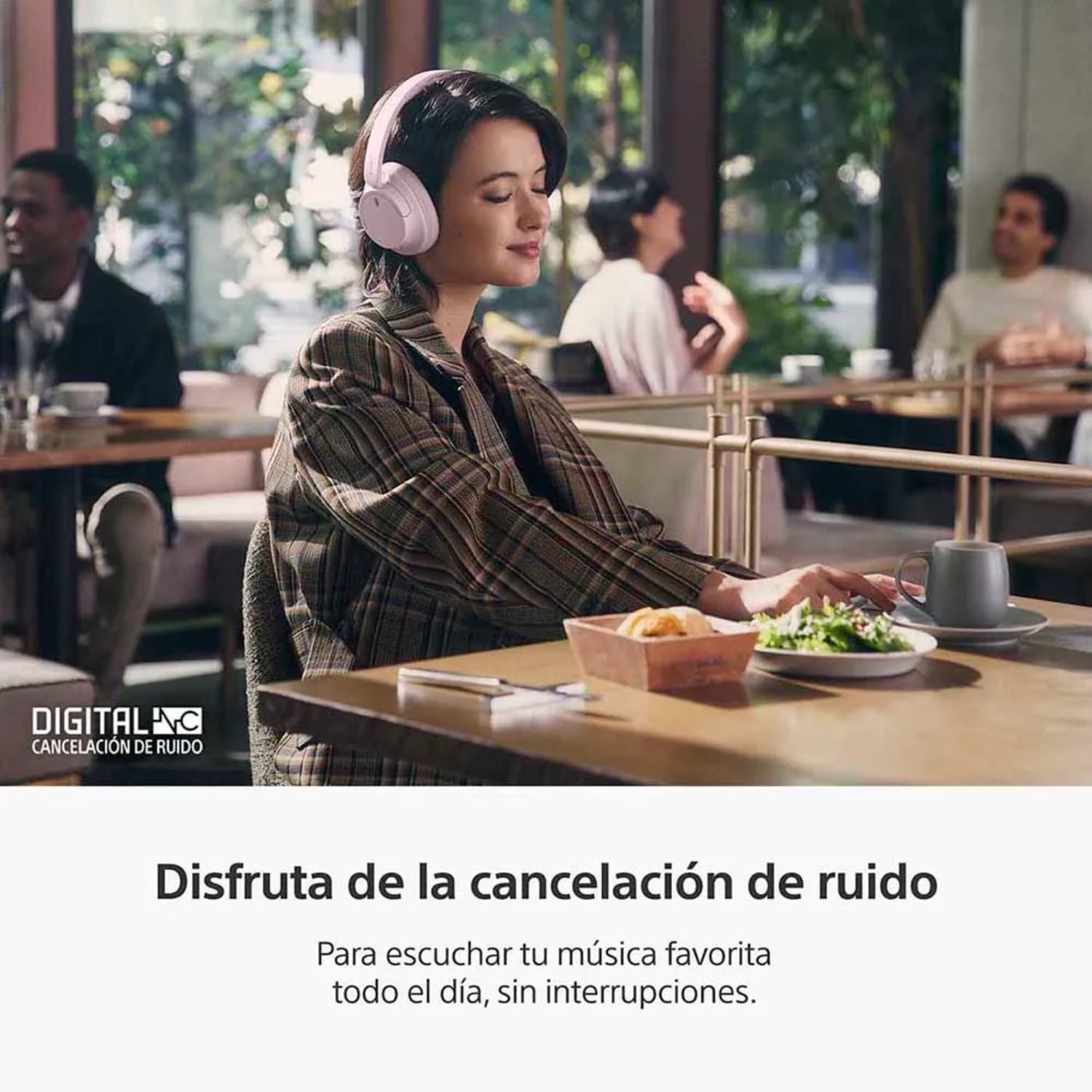 AUDIFONOS SONY WH-CH720 BLUETOOTH 35HRS ROSADO - 4